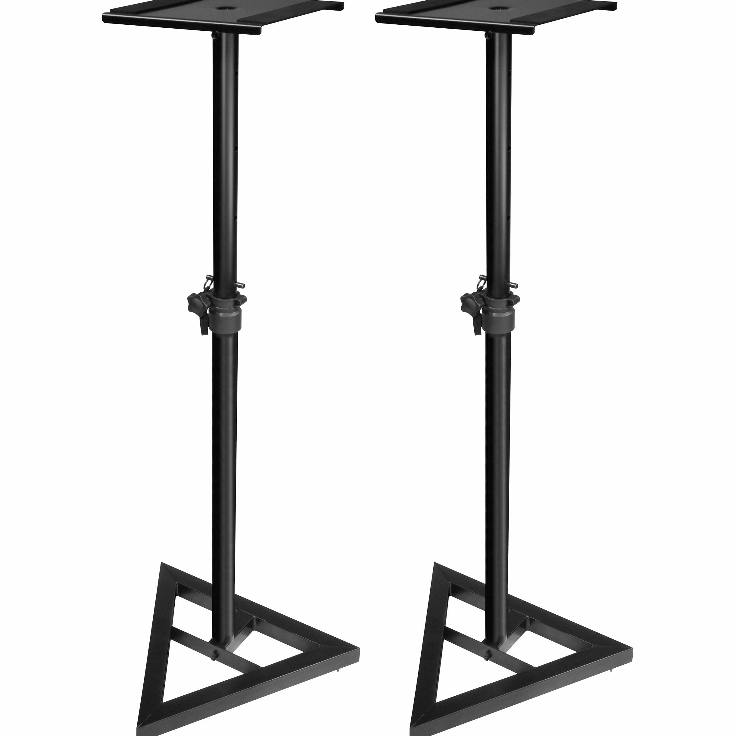 Yamaha HS8 Powered Studio Monitor Bundle con due monitor, supporti e cavi