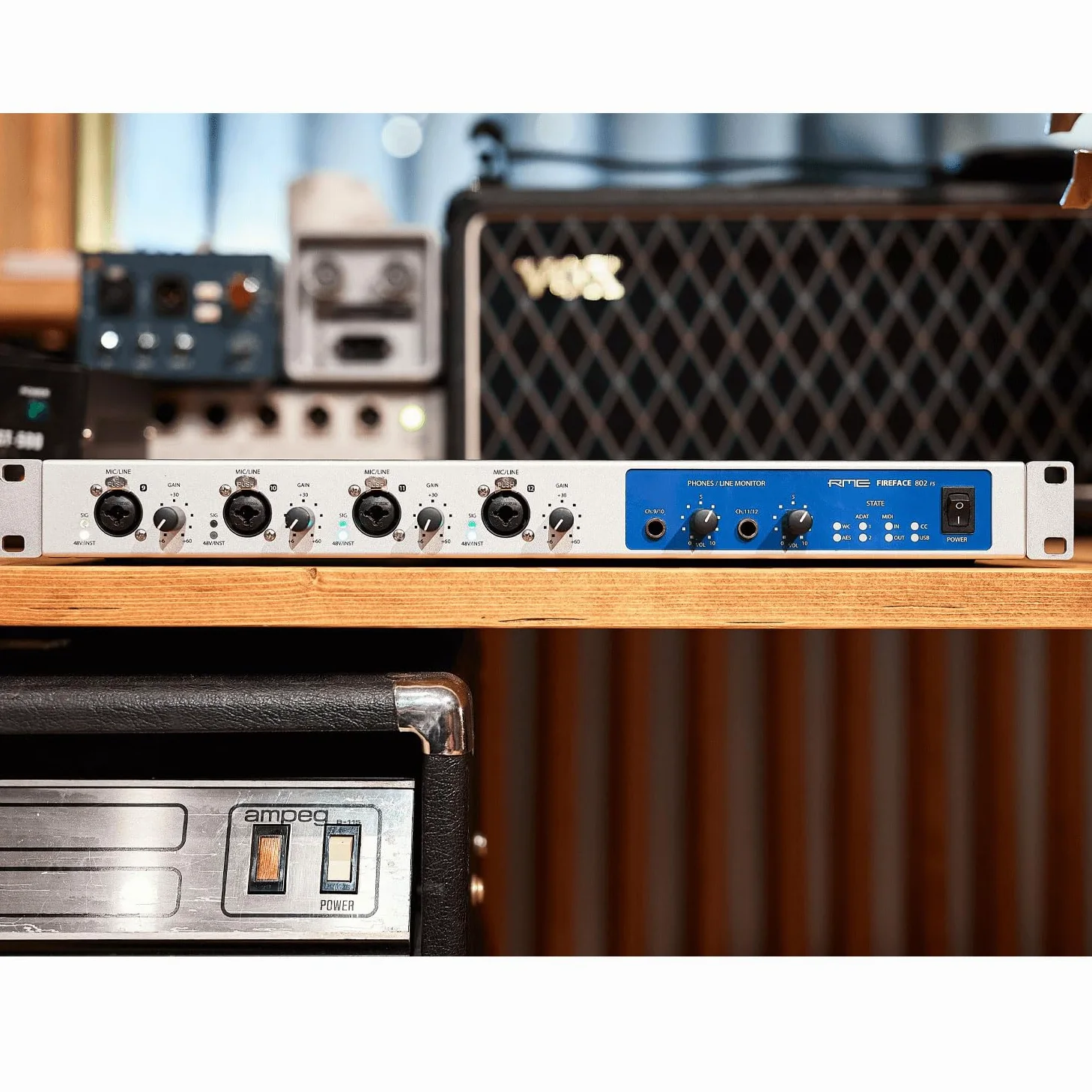 RME Fireface 802 FS 60 canali USB Audio Interface + 2 cavi Keepdrum XLR 6 m