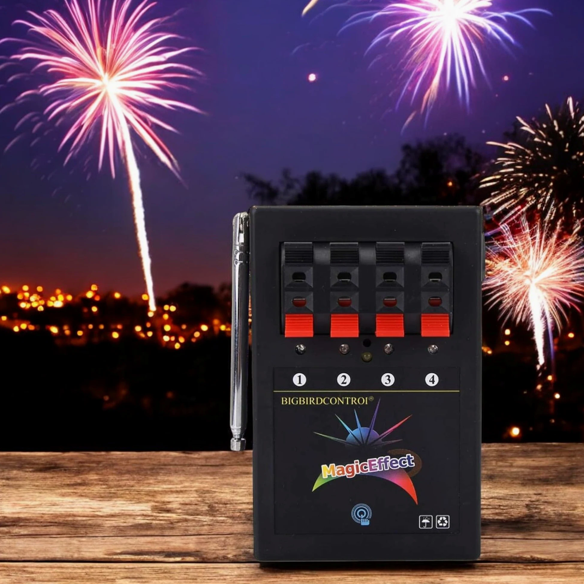 Centralina Pirotecnica, Accenditori Pirotecnici, Centralina Fuochi Pirotecnici, Fuochi Artificio Interruttore di Telecomando, l'accensione di Fuochi d'artificio Senza Fili per Giardino Domestico