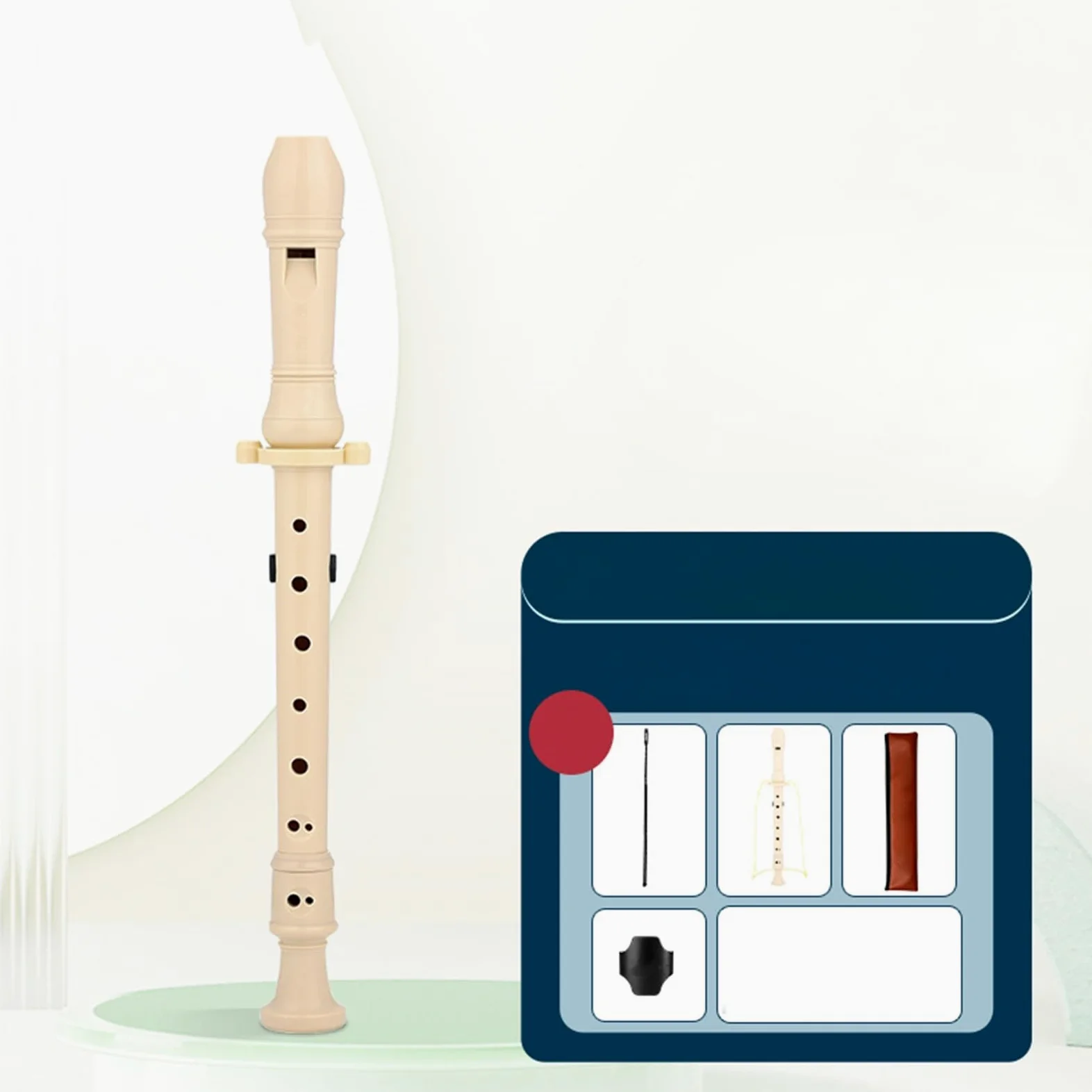Flauto Dolce Strumenti Musicali Flauto Dolce Professionale Tedesco/inglese Soprano A 8 Fori
