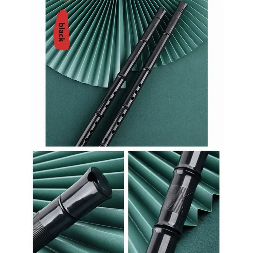 TsoLay Flauto principiante Flauto Cinese Chiave G Verticale ABS Flauto 9 Annodato Xiao No Crack Strumenti Musicali Tradizionale a fiato Xiao Flauto Flauto principiante Strumento Musicale