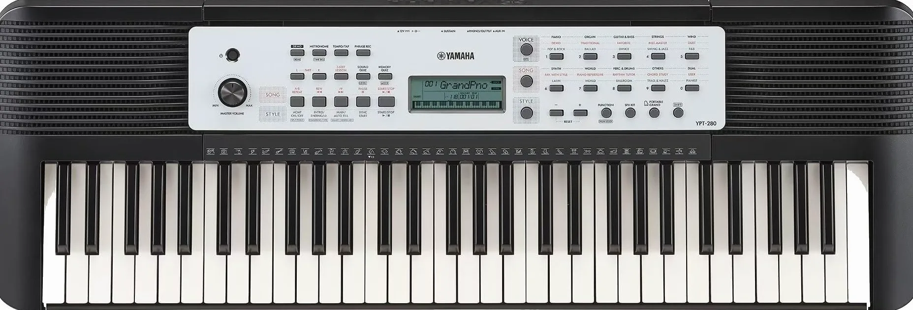 TASTIERA YAMAHA YPT280 61 TASTI