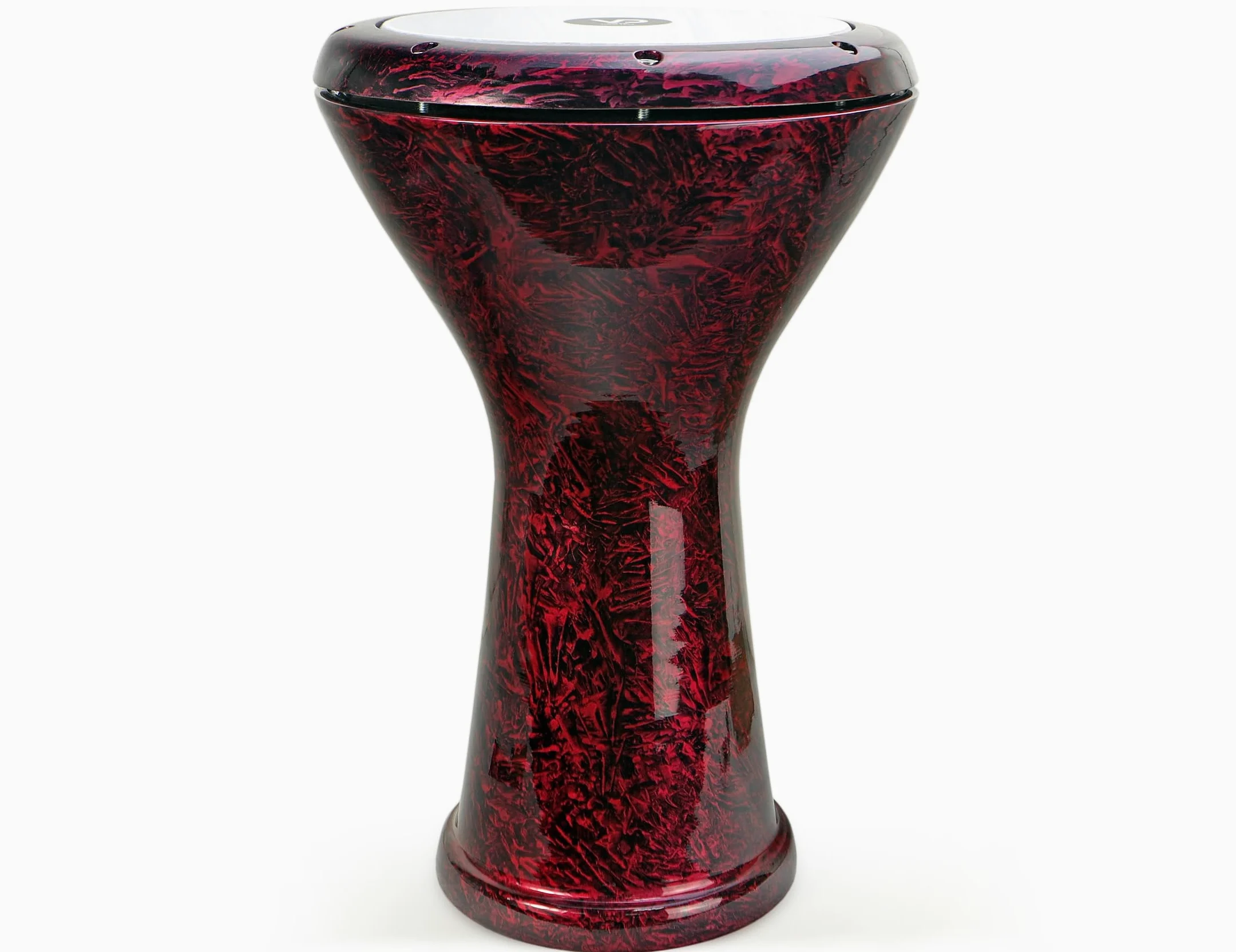 Darbuka Darabuka - Tamburo orientale professionale, in alluminio pressofuso, con accessori 3022-V