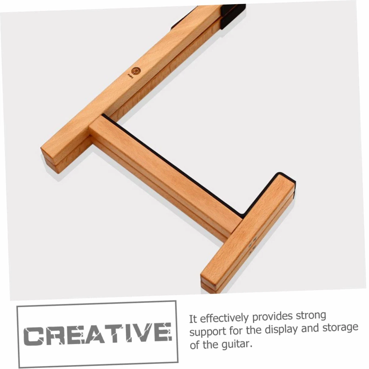 Chitarra Regolabile Legno Struttura Stabile per Chitarra Elettrica e Violino Design Pratico e Compatto per Musicisti e Negozi Strumenti