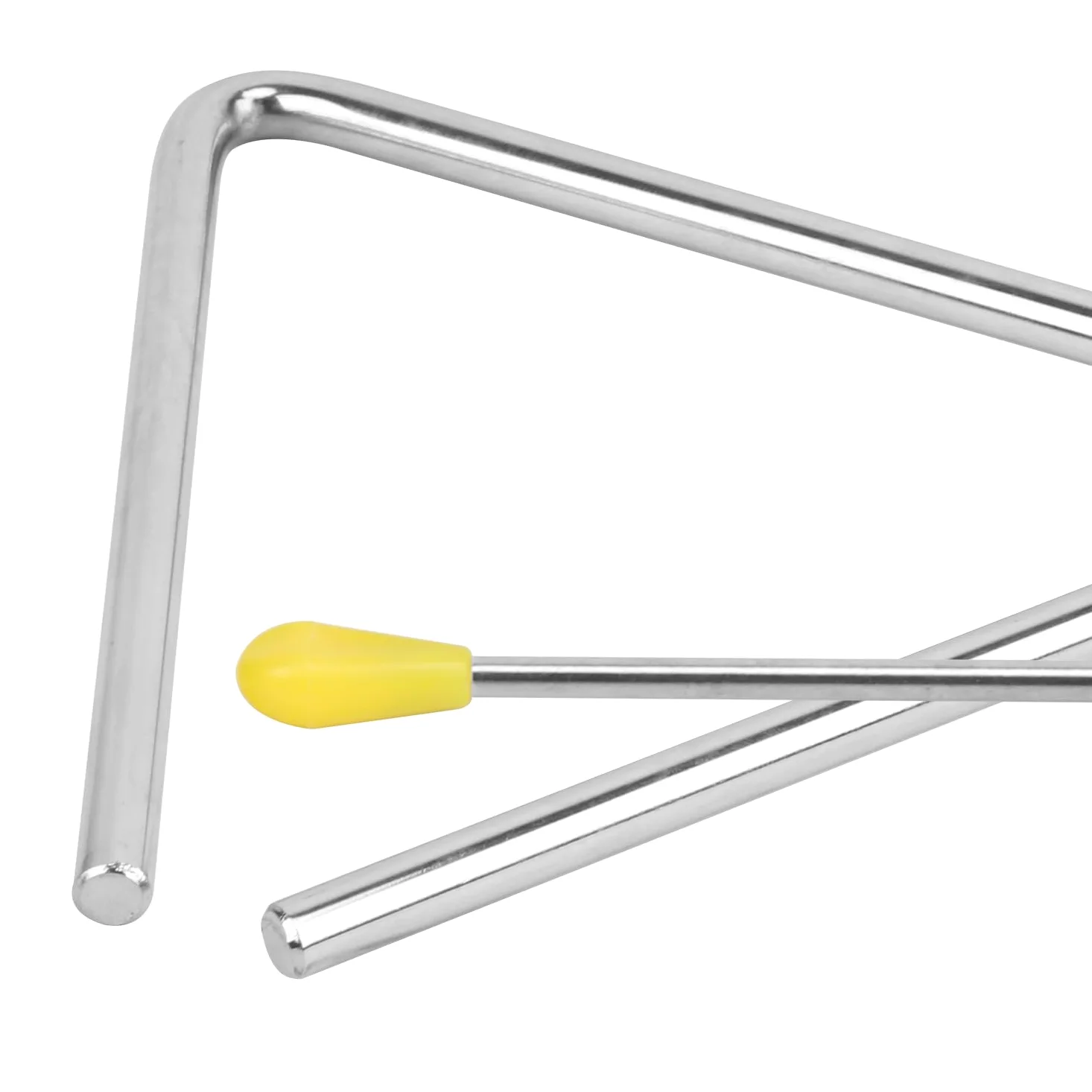20 strumenti a percussione triangolari da 15,2 cm, strumento triangolare con percussione, strumento a triangolo a percussione ritmica per lezioni di musica, concerti, performance di band