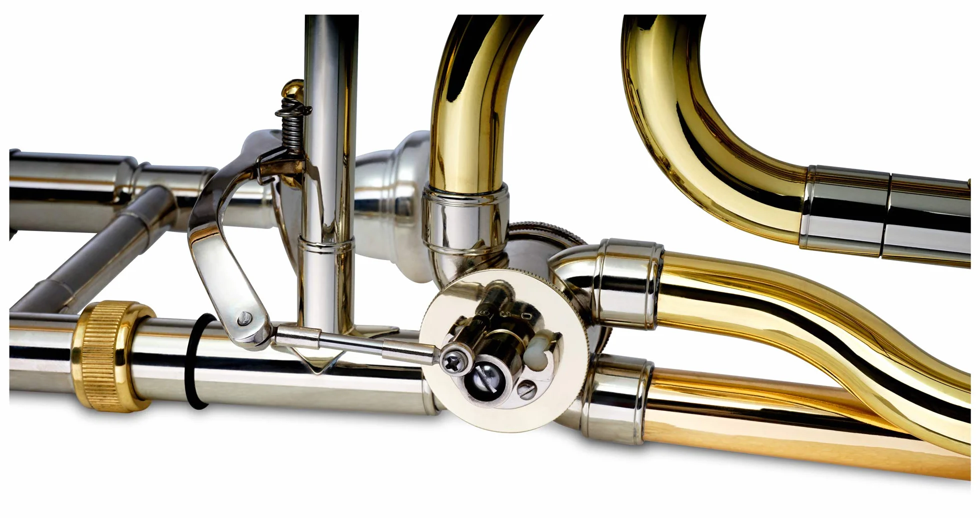 Classic Cantabile Brass QP-42 Trombone Quart - Accordatura: Bb/F - Campana in ottone dorato - Coulisse interna in nickel argento - Campana: 215 mm - Diametro: 13,89 mm - Inclusi bocchino e custodia