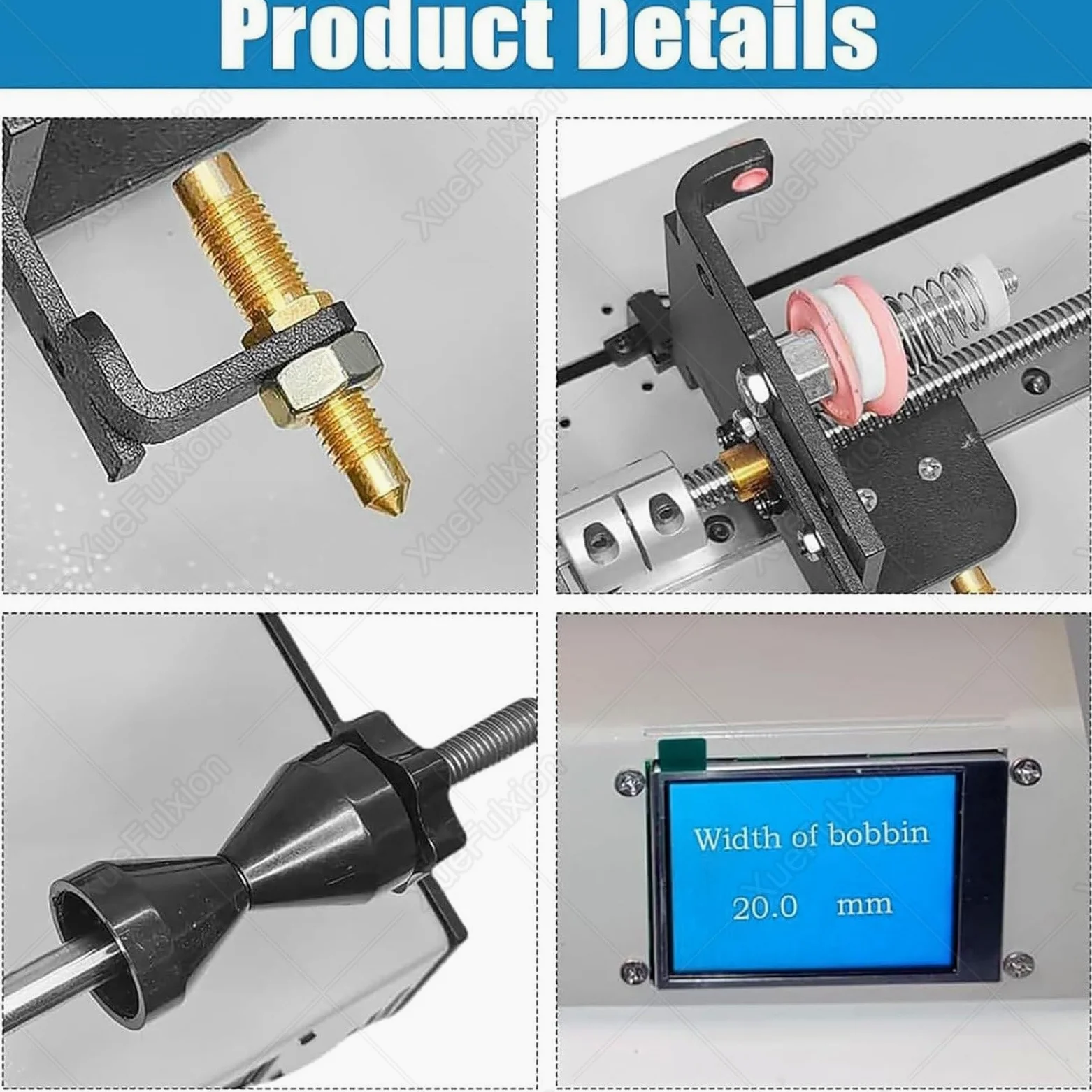 Avvolgitore automatico di bobine, avvolgitore bobina programmabile con display digitale, strumento di precisione per induttori e trasformatori audio personalizzati