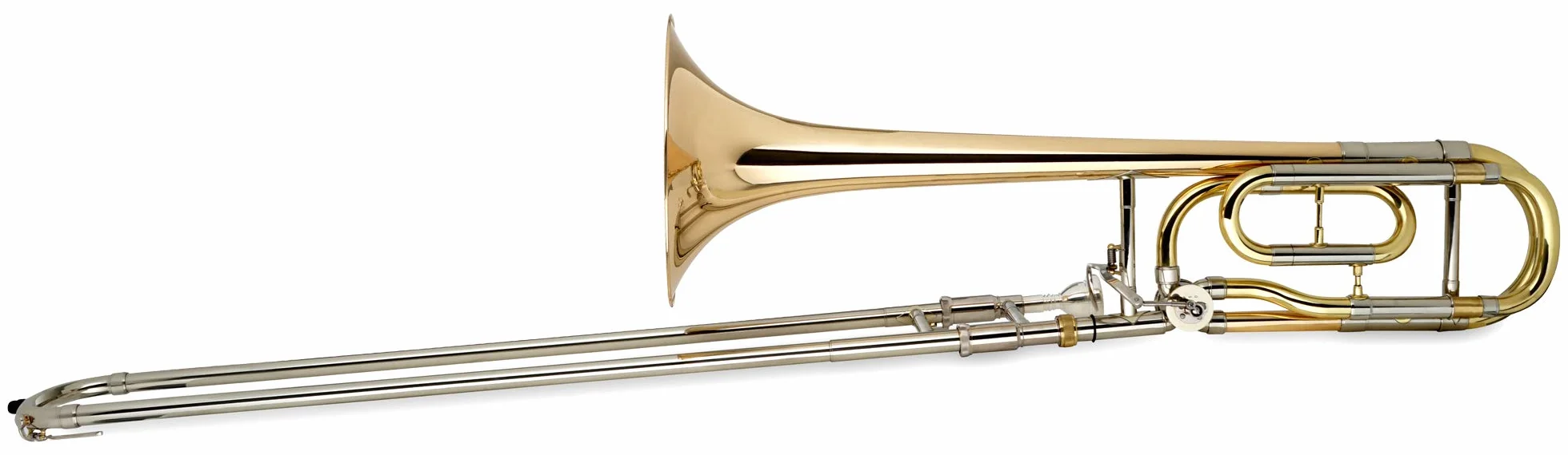 Classic Cantabile Brass QP-42 Trombone Quart - Accordatura: Bb/F - Campana in ottone dorato - Coulisse interna in nickel argento - Campana: 215 mm - Diametro: 13,89 mm - Inclusi bocchino e custodia