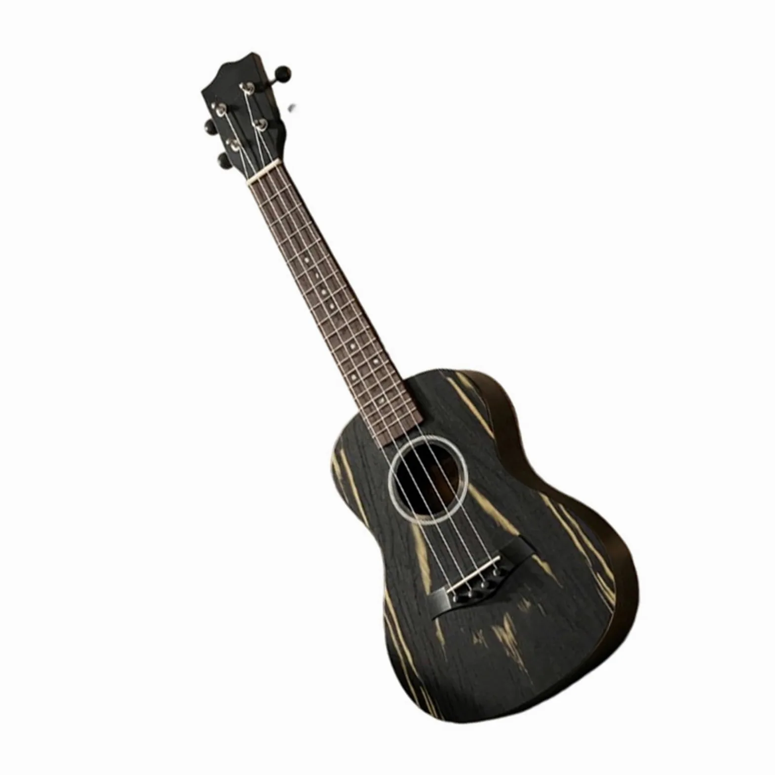 Ukulele A Corde Professionale Da 23 Pollici In Legno Di Acacia Lucido Ukulele