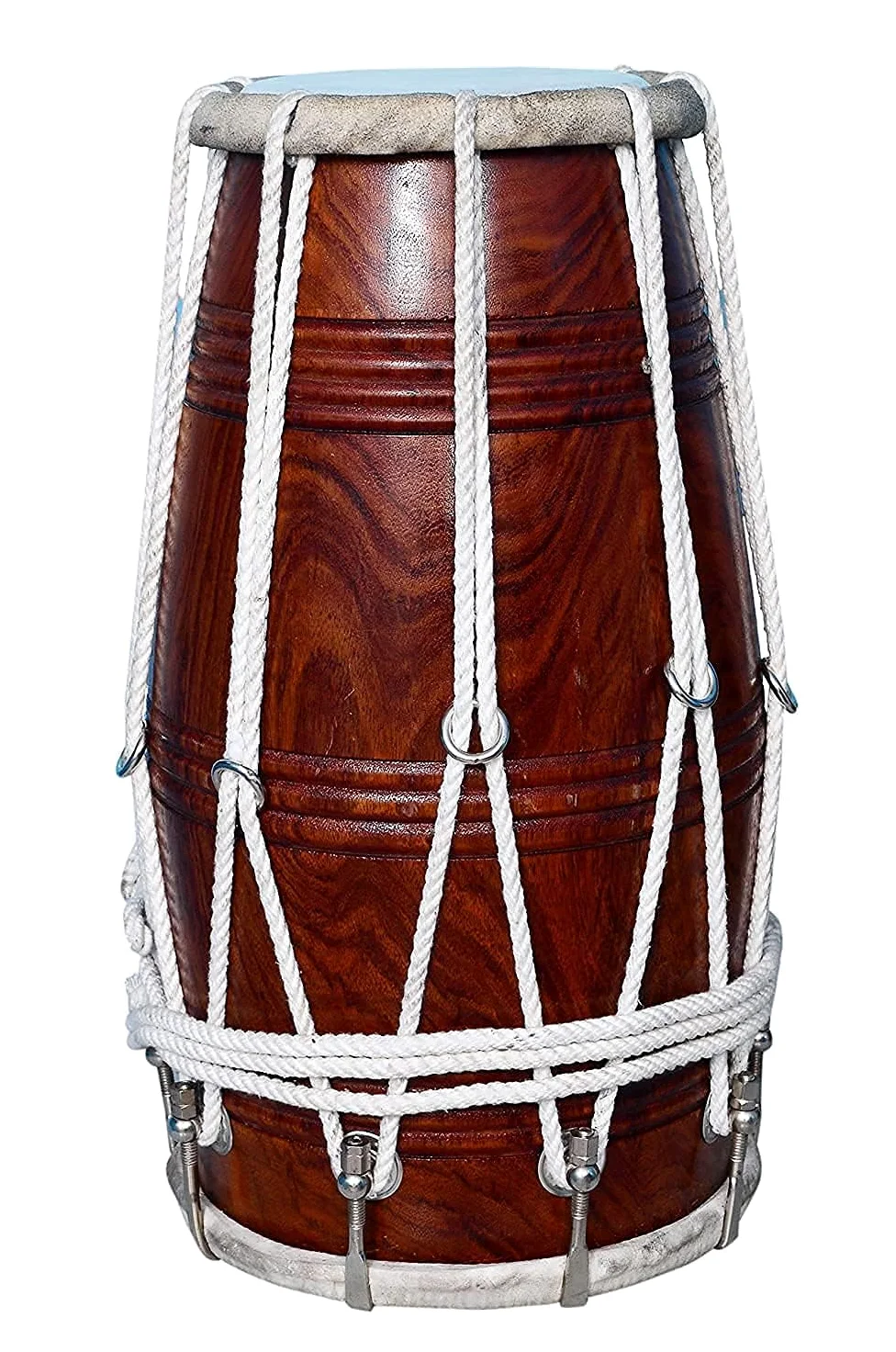 Modfash DHOLAK NUT DORI SPL. 18" (A Product Unlike Some Other Cheap Products do not Look nor Sound Good)