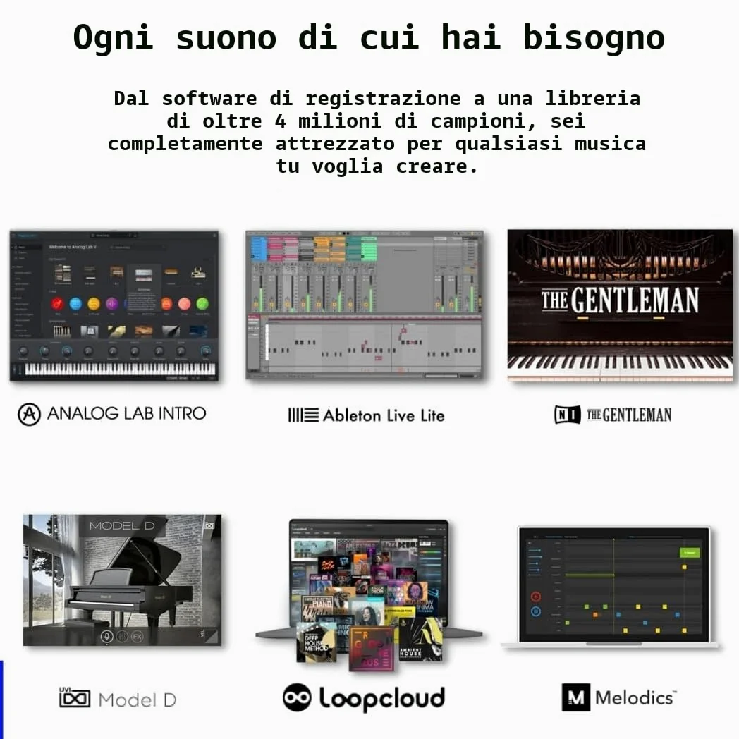 Arturia MiniLab 3 Black - Tastiera midi