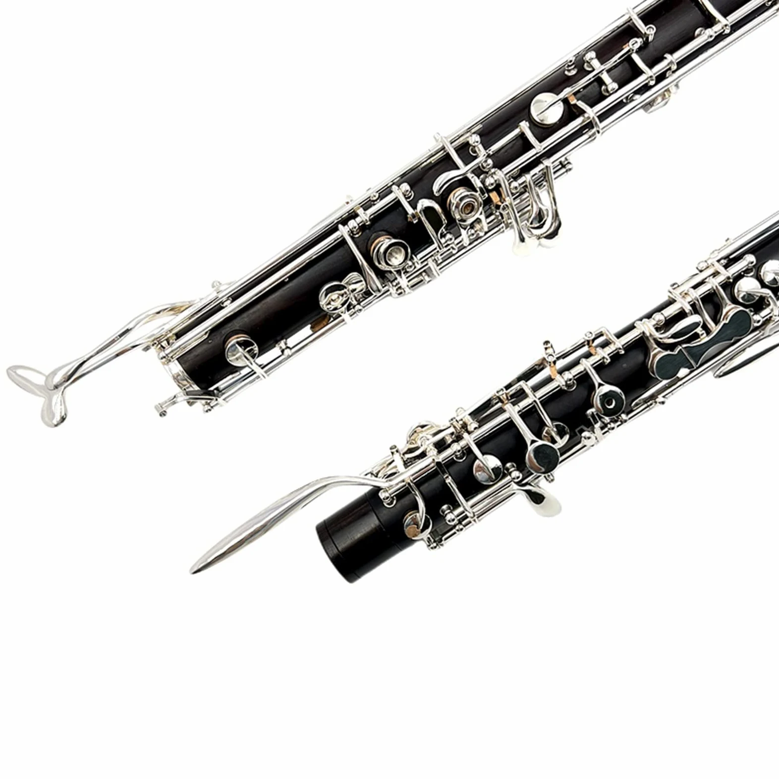 Ebano Indonesiano Classe A Chiave F Corno Inglese Contralto Oboe Legno Massiccio Chiavi Argentate Strumento A Fiato Oboe per Principianti