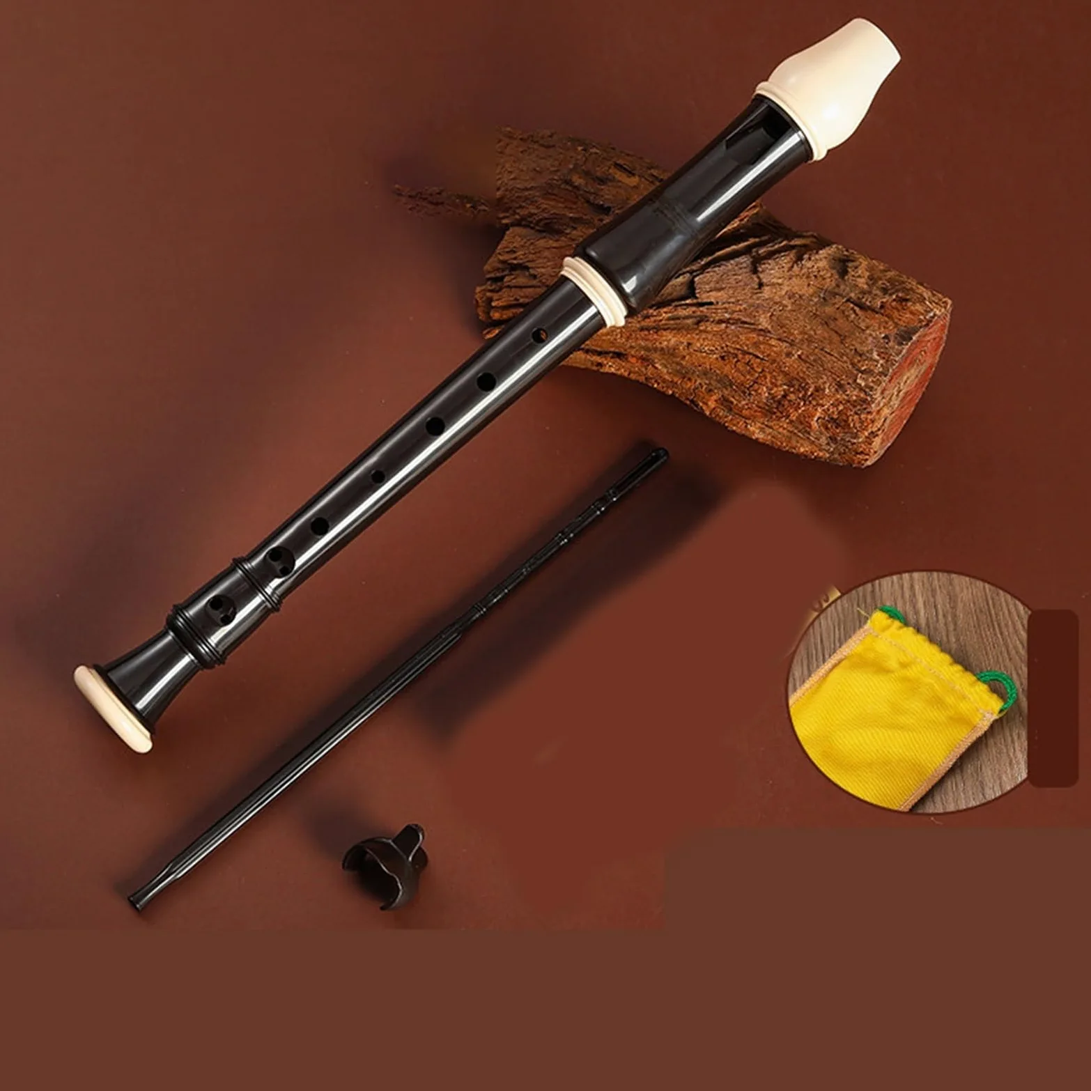 Flauto Dolce Professionale In Stile Inglese Acuto (chiave C) Strumento A Fiato A 8 Fori Flauto Dolce Principianti