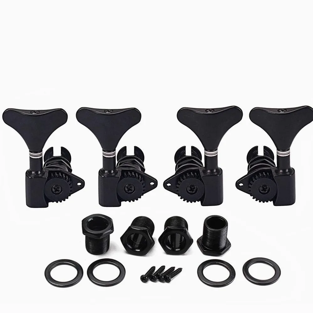 Nero 2R2L Ukulele Tuning Pioli Meccaniche per Ukulele Chitarra Ricambio
