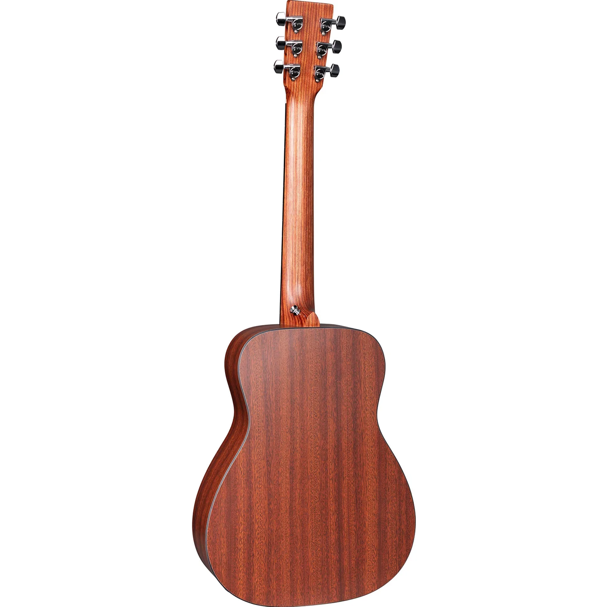 MARTIN & CO. - LX1E Left-Handed Chitarra Acustica Elettrificata per Mancini, Top in Abete Sitka Massello, Fasce e Fondo HPL, Elettronica Fishman, Con Custodia