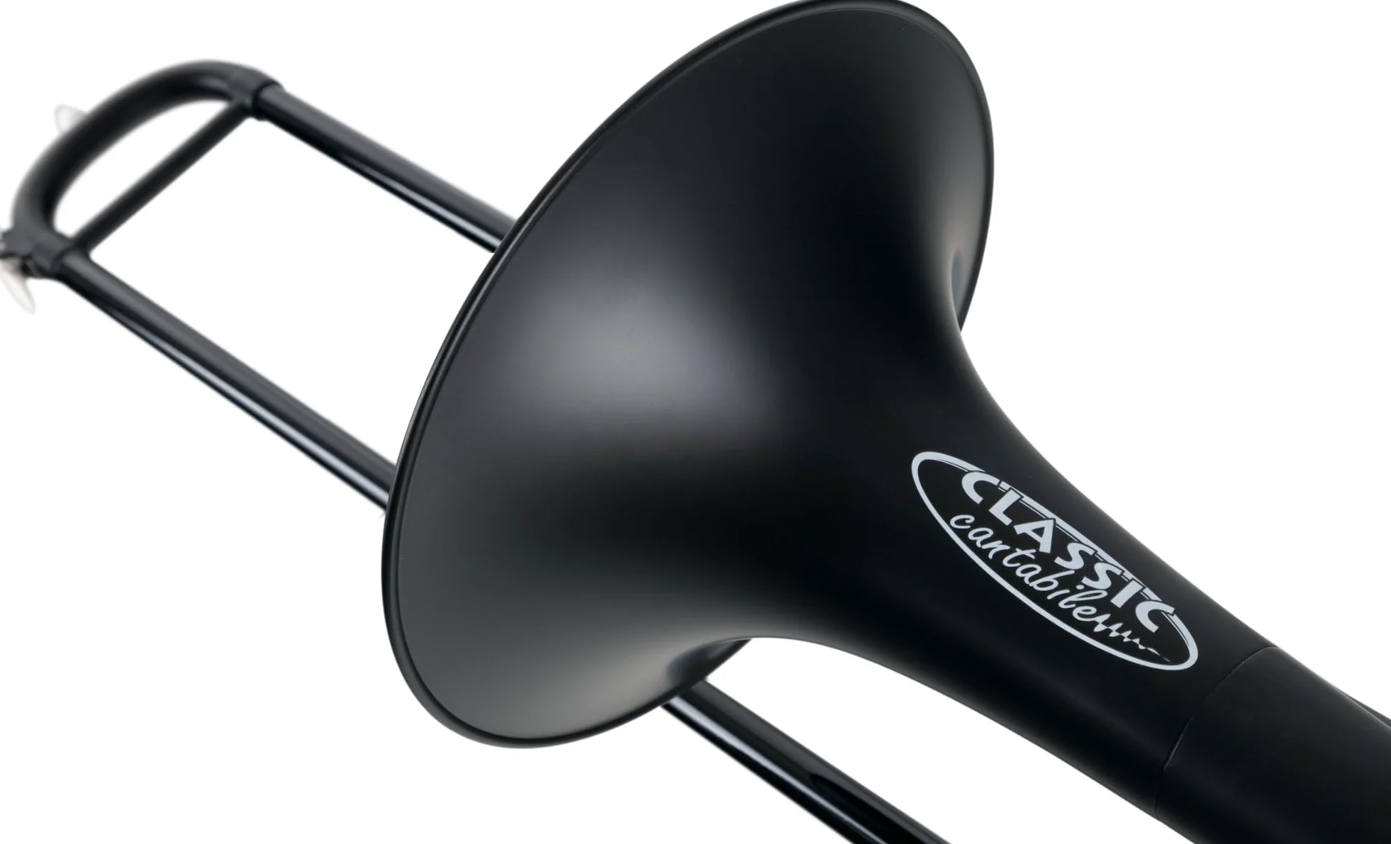 Classic Cantabile MardiBrass Trombone Quart in plastica ABS - accordatura Bb/F - coulisse in fibra di vetro - 850g leggera - foro: 13,9 mm - incl. bocchino e custodia - nero opaco