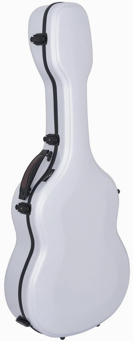 M-Case Sagomata Custodia per chitarra Classica 39” - 4/4 Fiberglass Ultra Light special argento