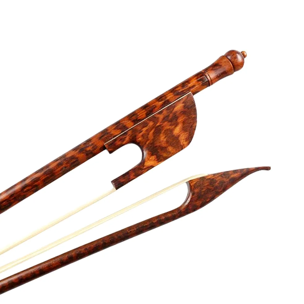 Yinfente - Archetto per violino 4/4 in legno di serpente, stile barocco, legno esterno, arco naturale, pelo di cavallo, equilibrio
