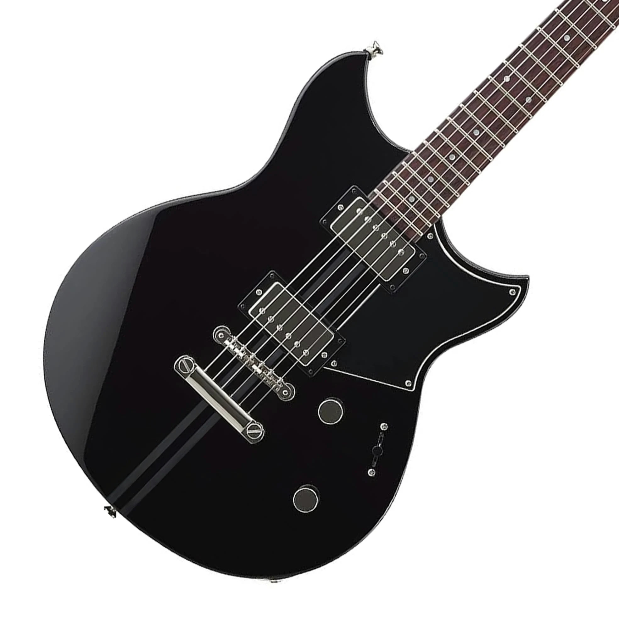 Yamaha 6 String Solid-Body Electric Guitar, Right, Black (RSE20 BL)
