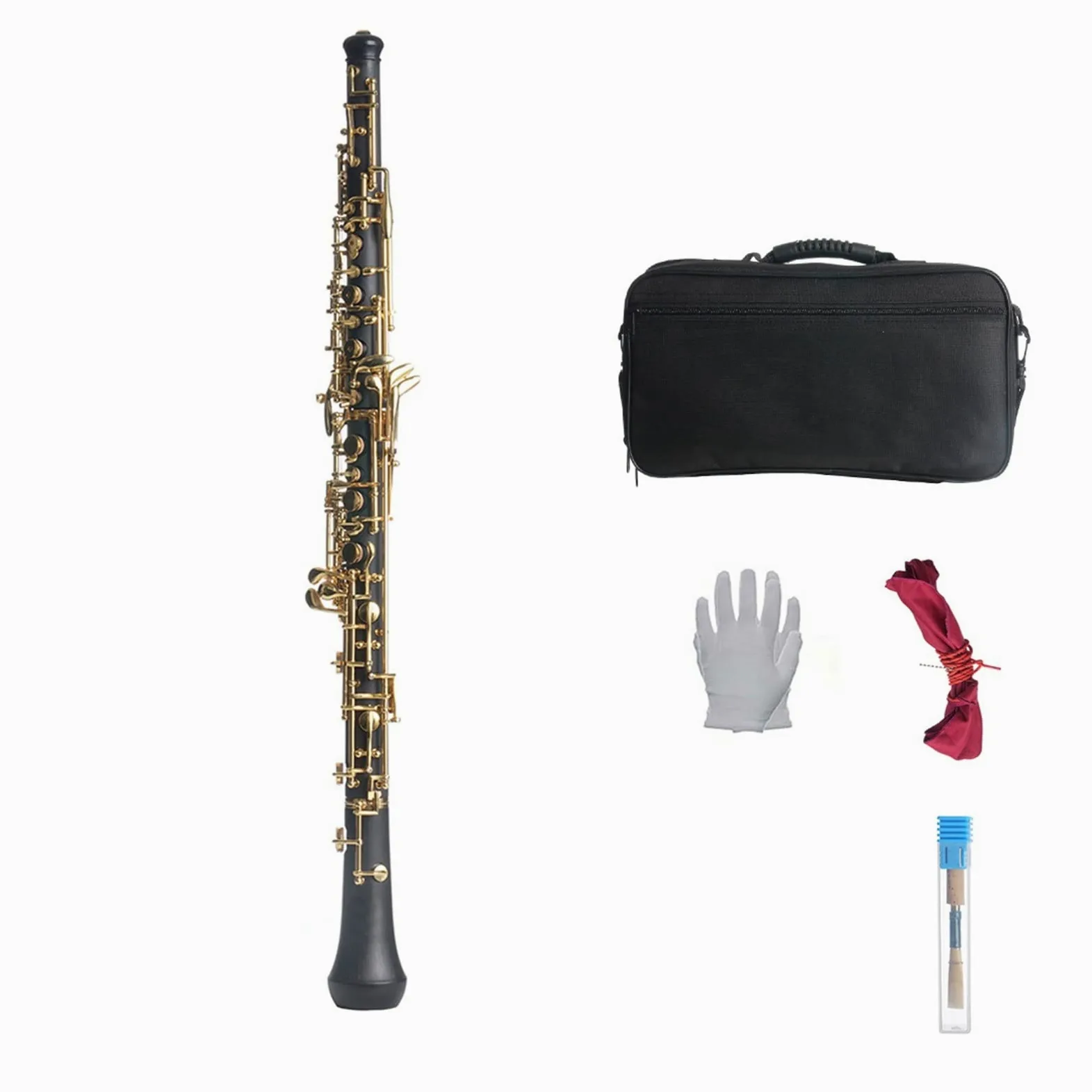 Strumento Oboe Il Tono Si bemolle Dorato dell'oboe in bachelite è Adatto per Suonare Strumenti di Prova Principiante di Oboe