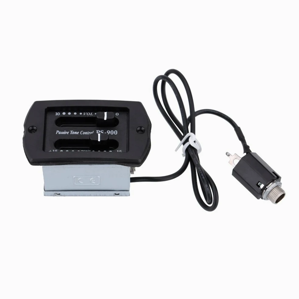 Semplice Pickup per Chitarra Equalizzatore Preamplificatore Sintonizzatore Piezoelettrico Pickup Band Strumento Musicale
