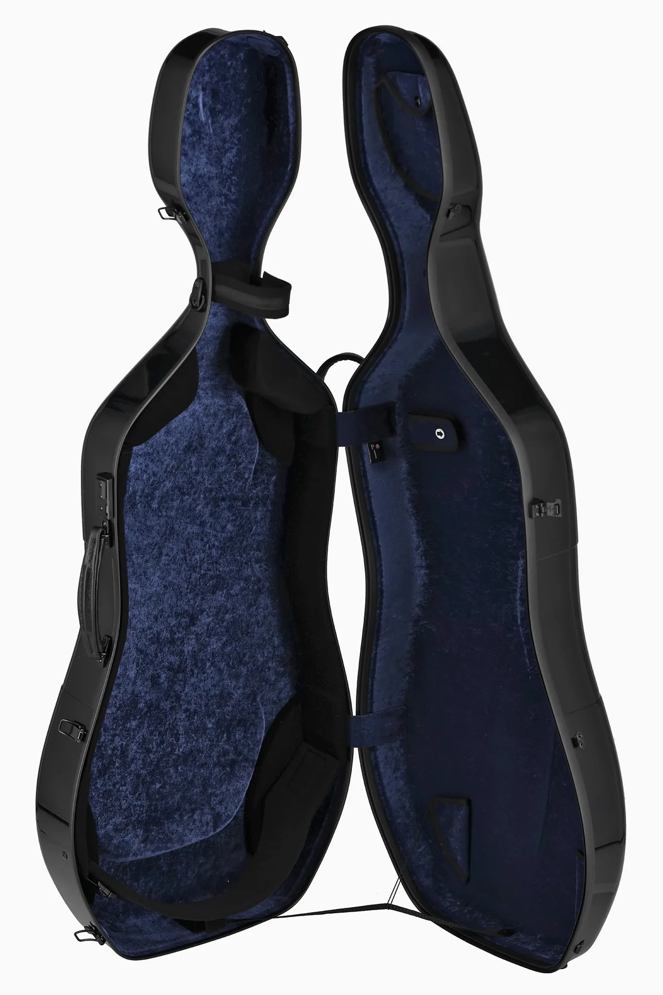 Gewa Astuccio per Violoncello AIR 3,9 kg nero/blu Made in Germany estremamente infrangibile, migliori proprietà di isolamento
