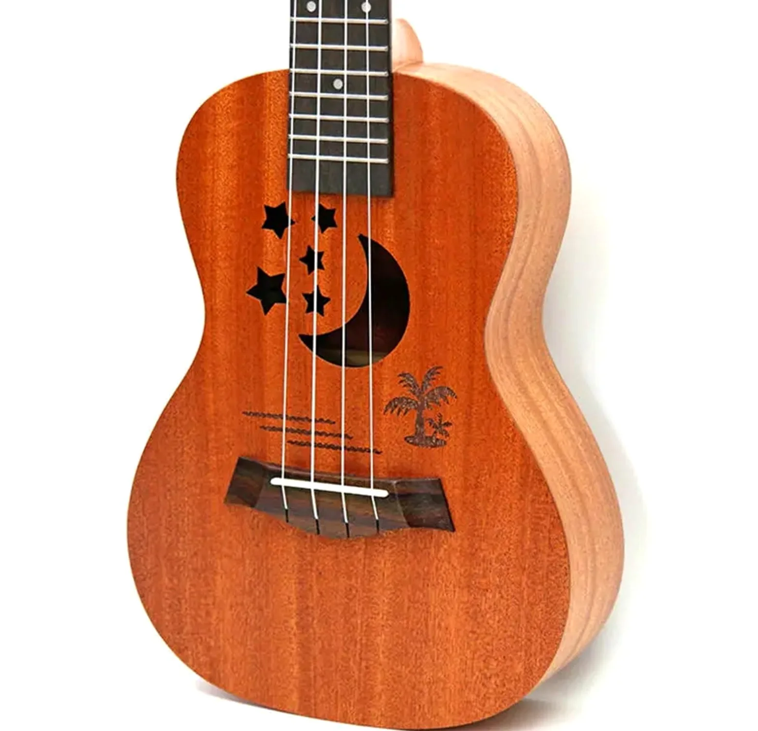 Ukulele Ukulele da 21 Pollici Soprano Piccola Chitarra for Bambini Ukulele Tastiera in Palissandro Ukulele baritono Ukulele Portatile