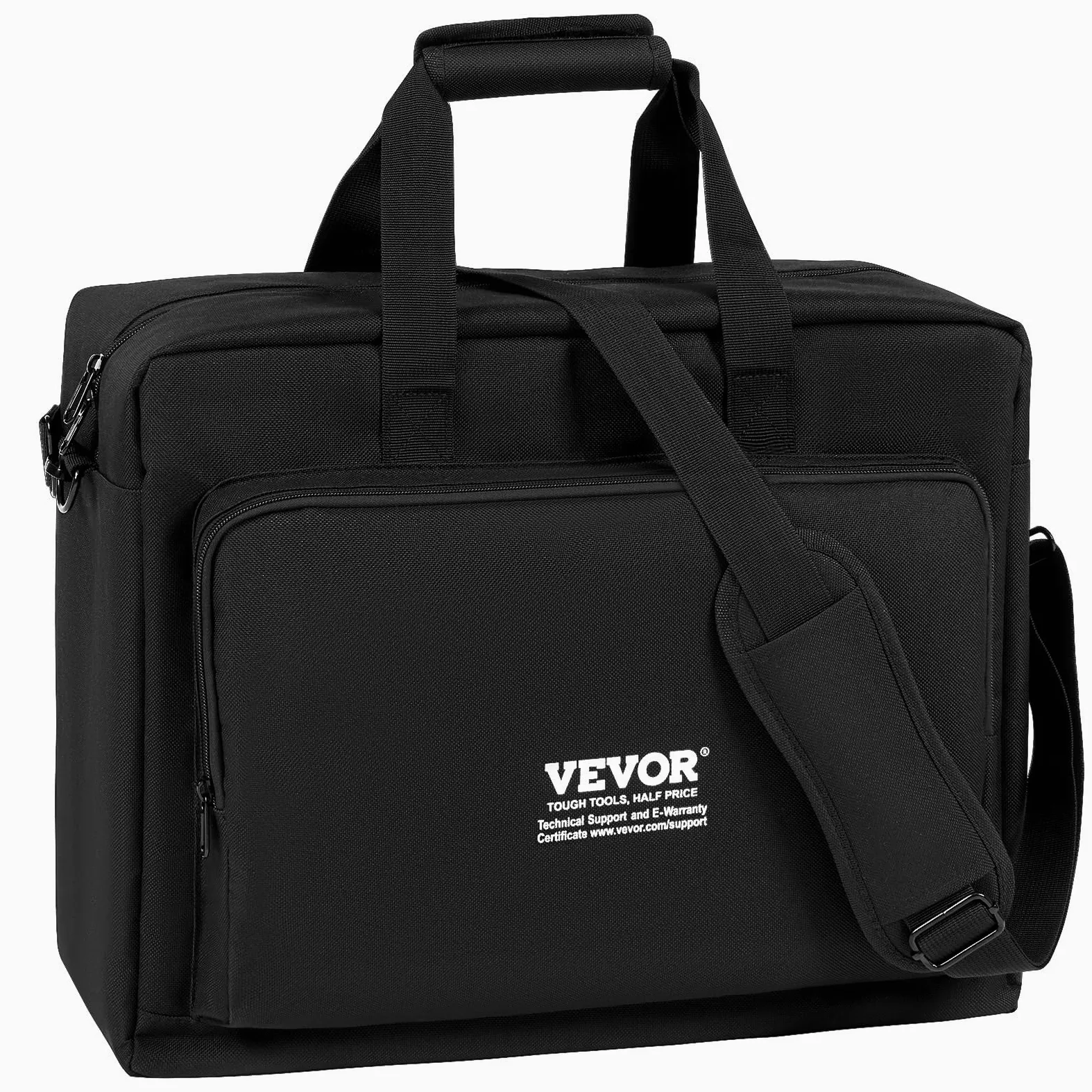 VEVOR Borsa per Mixer DJ, Tessuto Oxford 1200D, Borsa per Attrezzatura DJ con Tasca Portaoggetti Tracolla Rimovibile 1,5 m, Borsa per Organizzazione per DJ 19,29 x 8,66 x 15,34 pollici