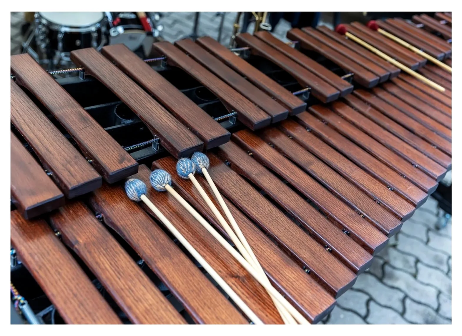 Xilofono Xilofono dello strumento musicale | Barra in legno massello da realizzare(25-tone rosewood)