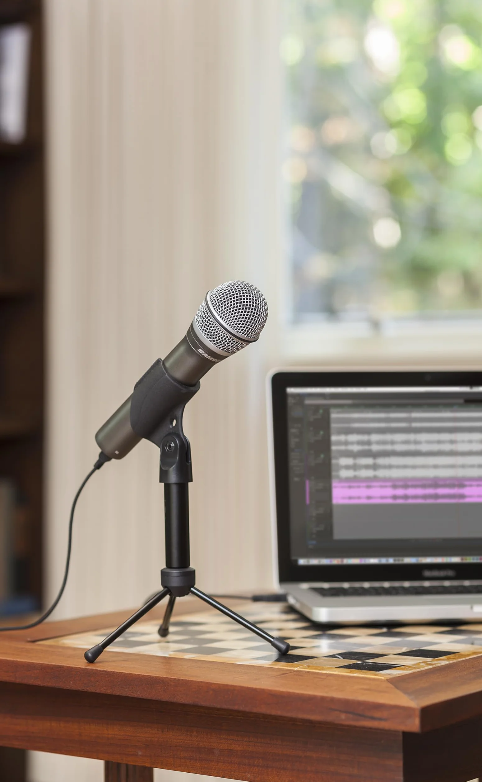 Samson SAQ2U Microfono dinamico plamare USB/XLR, Grigio