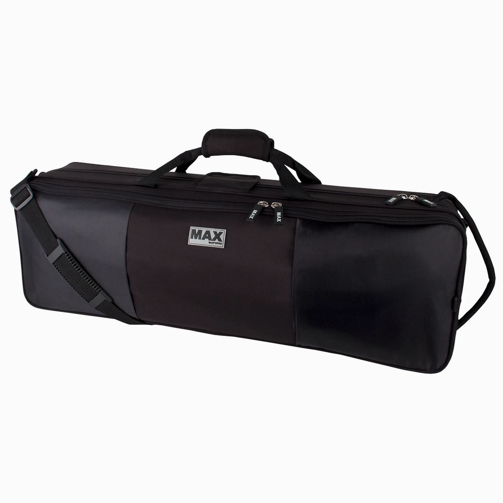 Protec MX144 MAX - Custodia sagomata per violino 4/4, colore nero