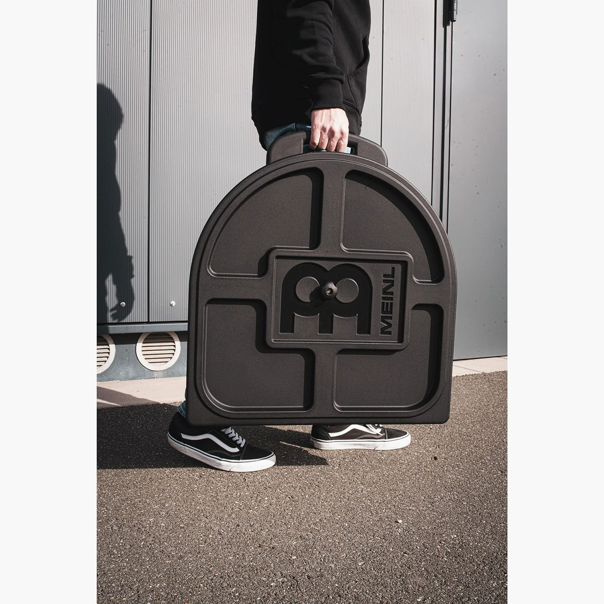 Meinl Cymbals 22 pollici Pro Cymbal Case (55,88cm) Borsa Rigida per 9 Piatti – Custodia – con 8 Divisori e maniglia Resistente (MCC22)