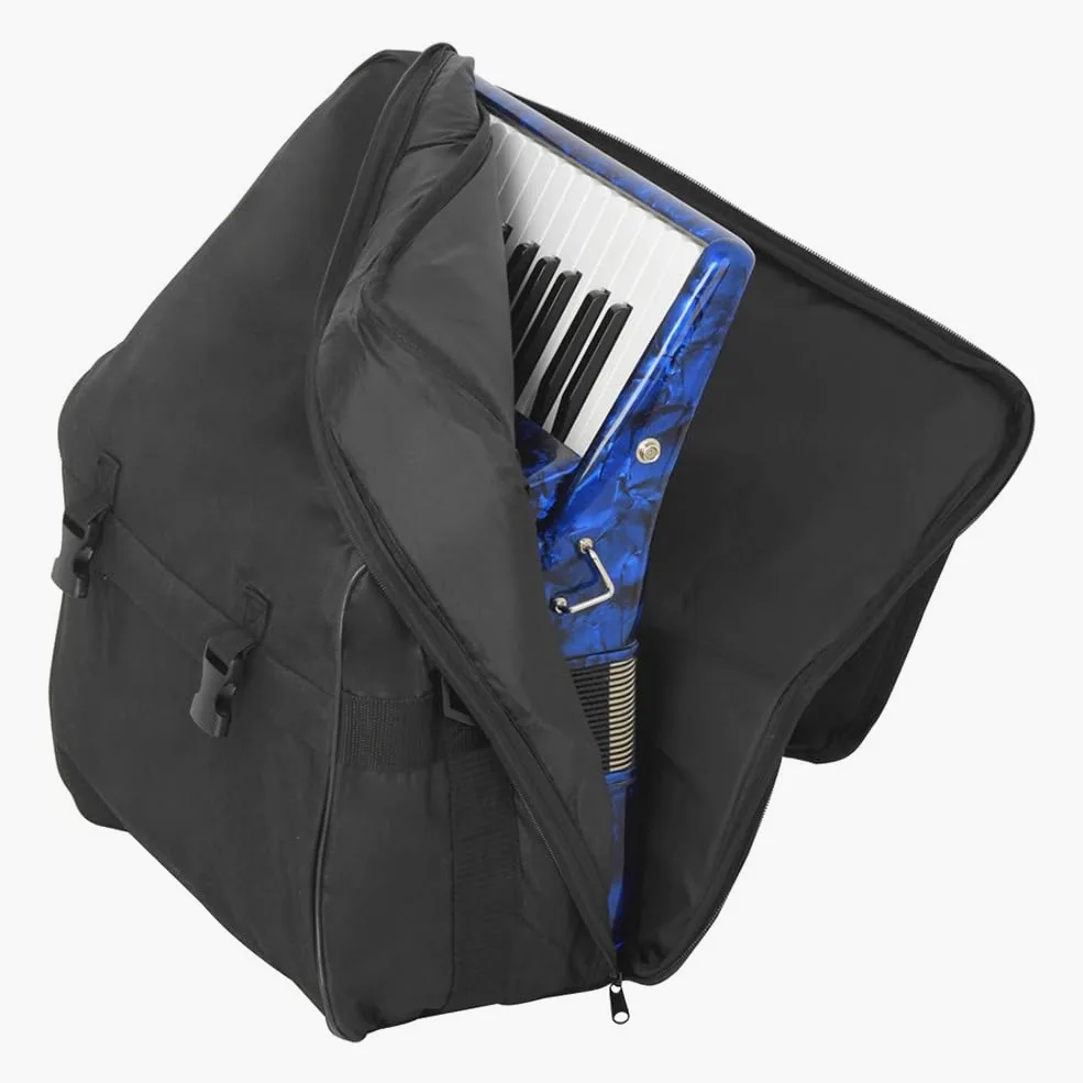 26 Tasti 48 Bassi Fisarmonica Strumenti a Tastiera Fisarmonica con Custodia Tracolla Retrattile per Principianti Studenti Performance insegnamento