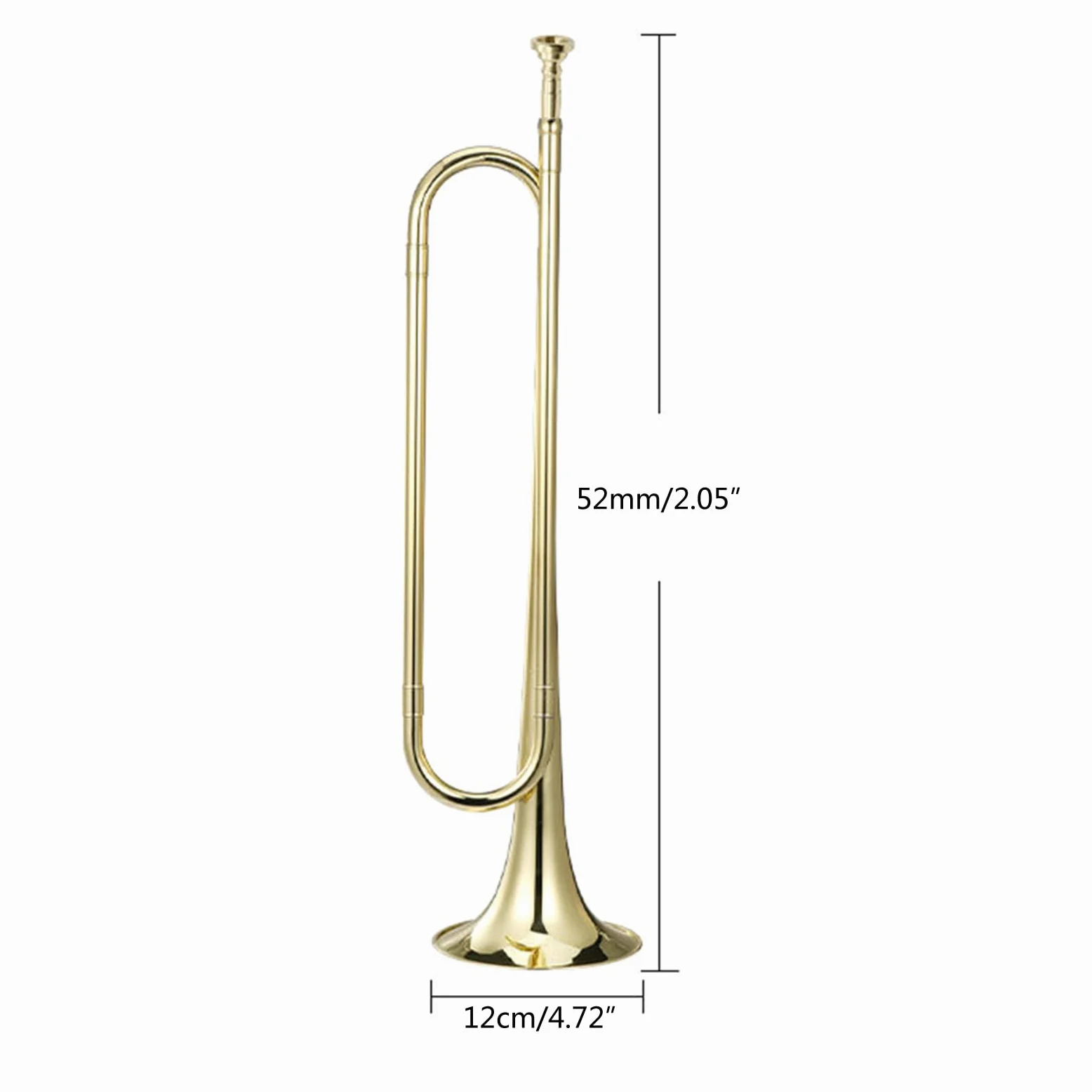 Studenti Tromba Leggero Bugle Trombe Forte Strumento Musicale Pratico Per I Bambini Adolescente Scuola Band