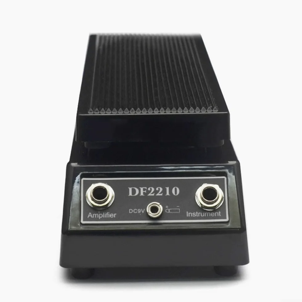 DAZZLEEX Wah-Wah DF2210 - Pedale per effetti per chitarra, con funzione Sweep e On-Off, struttura in ABS, compatibile con chitarre elettriche e bassi, colore: nero