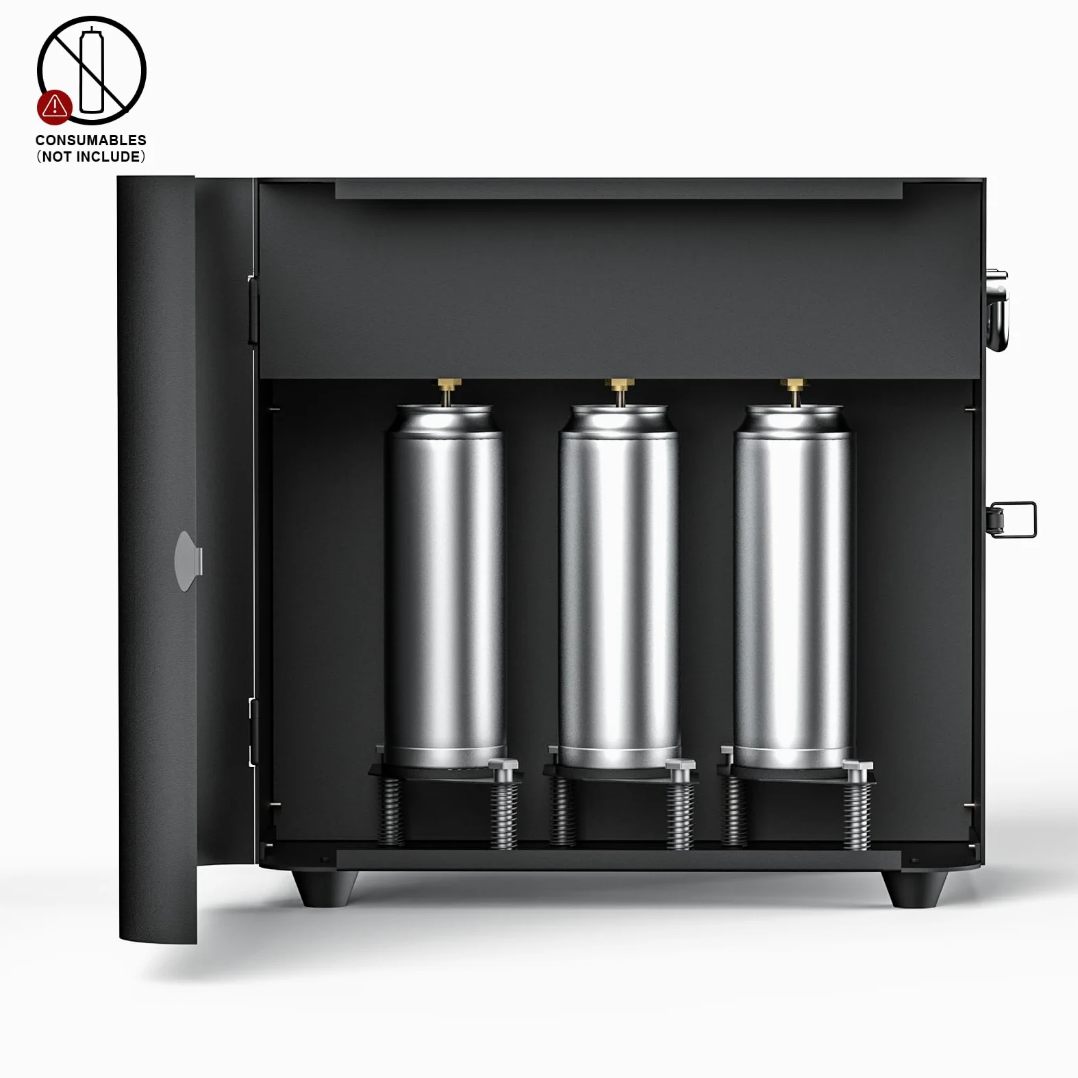 Lanciafiamme, 300 W, proiettore a fiamma Triple Head con accensione a impulsi, controller DMX512, DJ Jet Flame Machine per Natale, Halloween, feste ed eventi sportivi