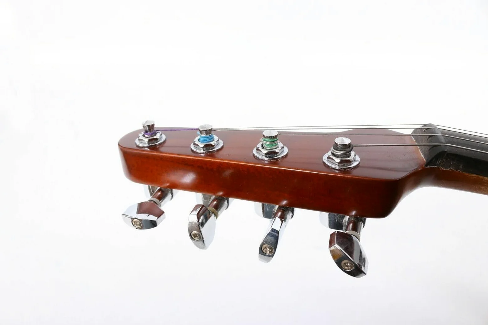 Kit violino elettrico silenzioso 4/4 full-size per violino elettrico silenzioso corpo in legno massello con accessori in ebano a forma di chitarra potente suono, custodia, arco