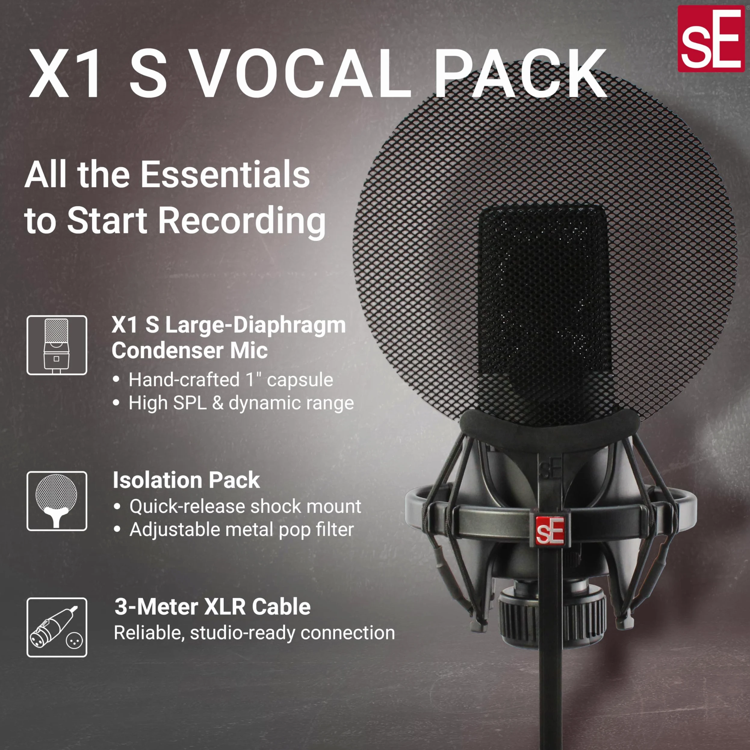 X1S Vocal Pack - Microfono a condensatore