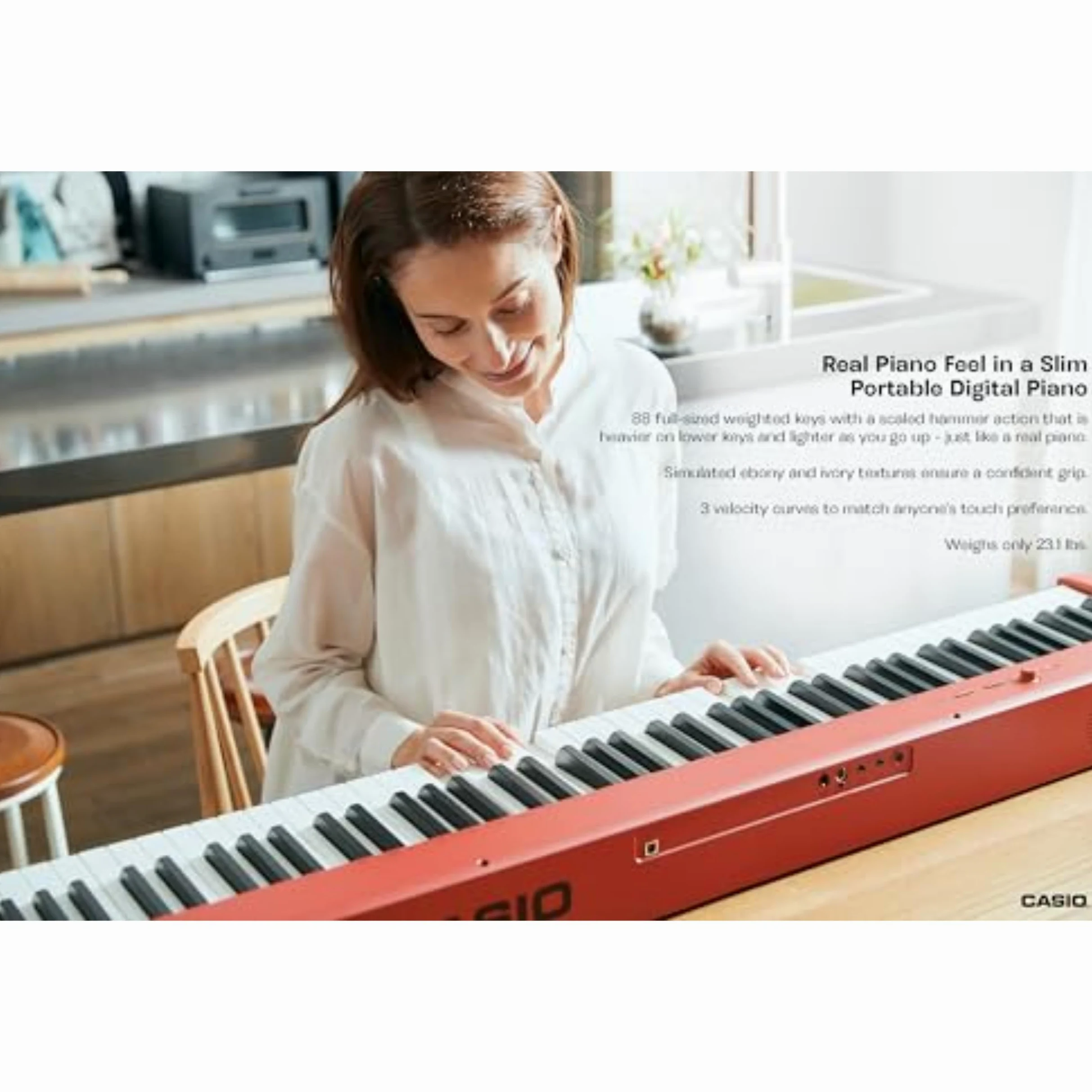 Casio, Pianoforti digitali a 88 tasti-Home (CDP-S160RD)
