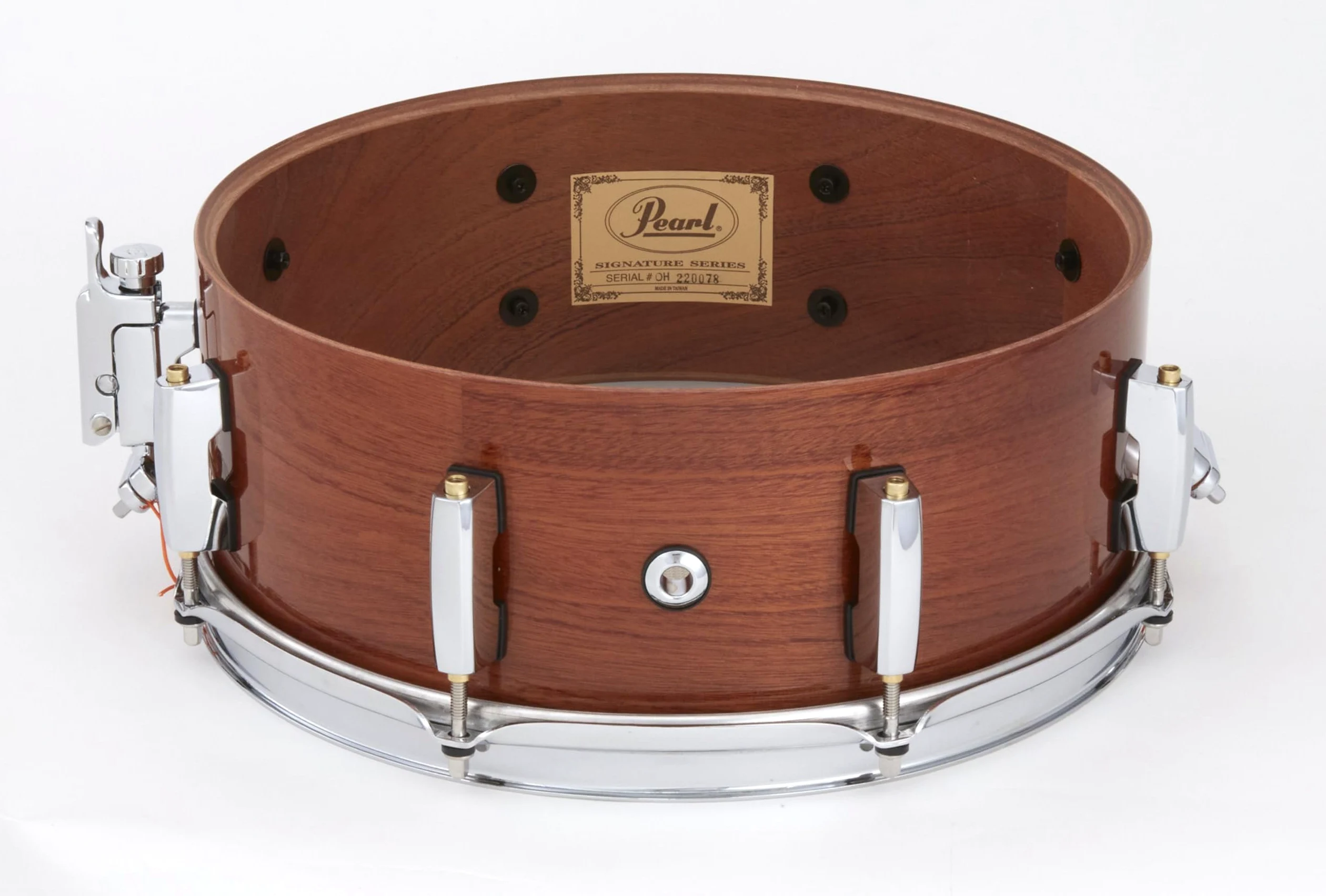 Omar Hakim Model 13 x 5 6-Ply Mahogany CL-55 superhoop II
