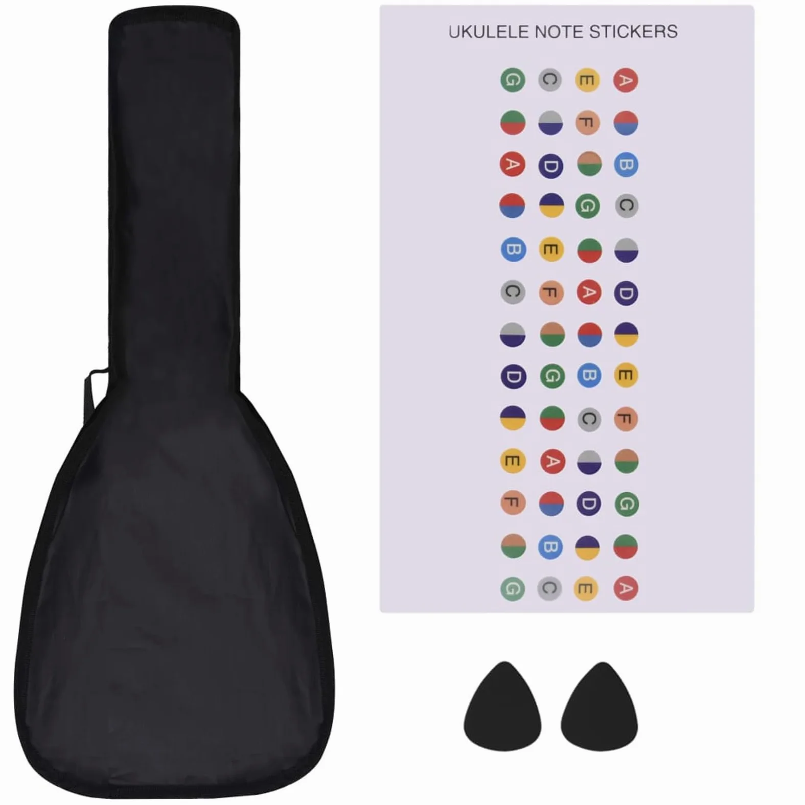 Set Ukulele Soprano con Borsa per Bambini Legno Naturale 21",Arte e Svago,Hobby e Arti Creative,Strumenti Musicali,Strumenti a corda-70146
