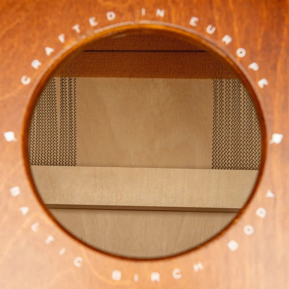 Meinl Percussion Snarecraft Cajon Instrument - Grande Drum Box con 2 Cordiere - Superficie di Suono Betulla del Baltico (SC100AB-B)