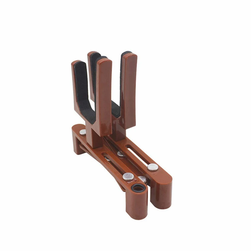 Supporto portatile e pieghevole per strumenti musicali con archetto per violino