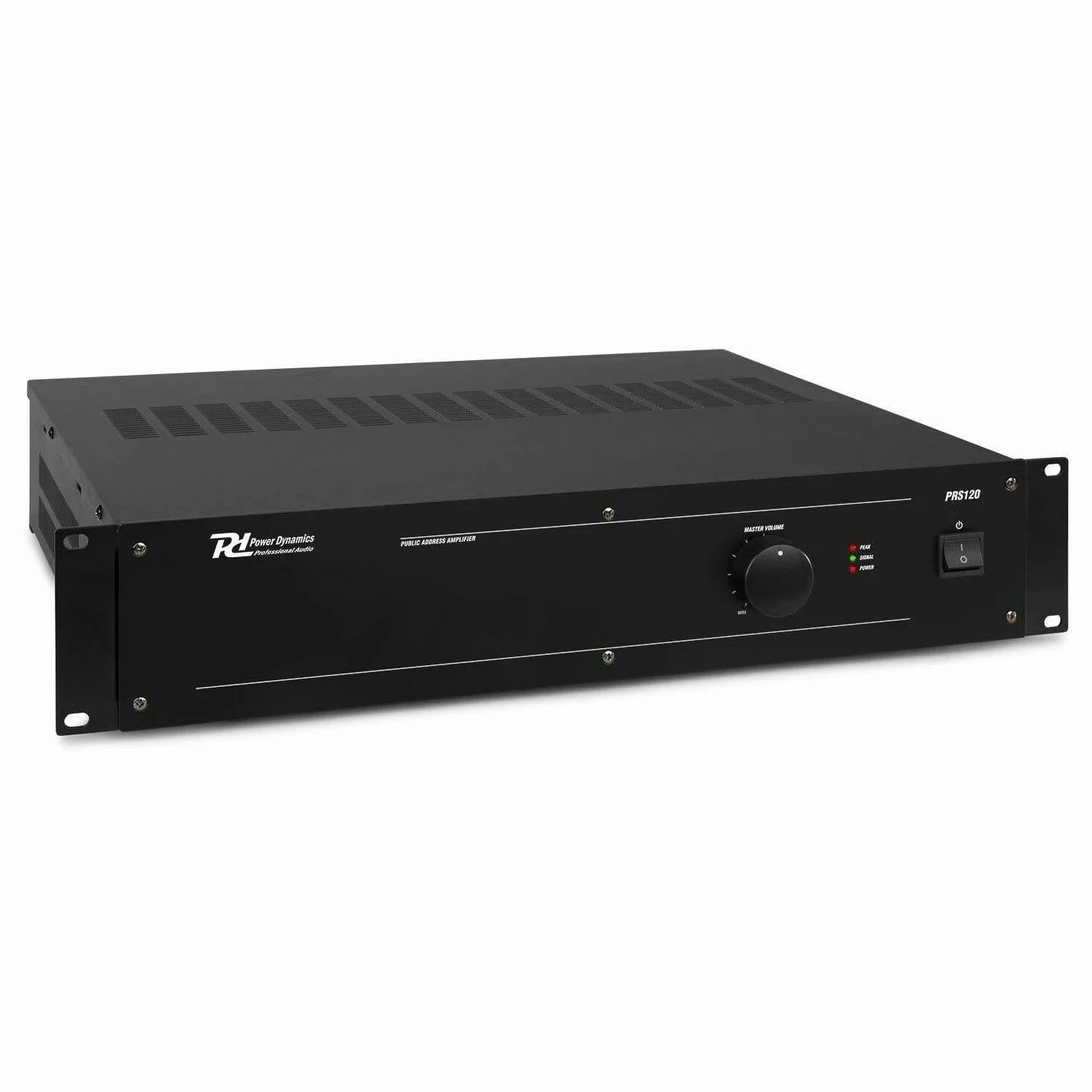 100V versterker - Power Dynamics PRS120 100V slave versterker 120W voor het uitbreiden van een 100V geluidsinstallatie