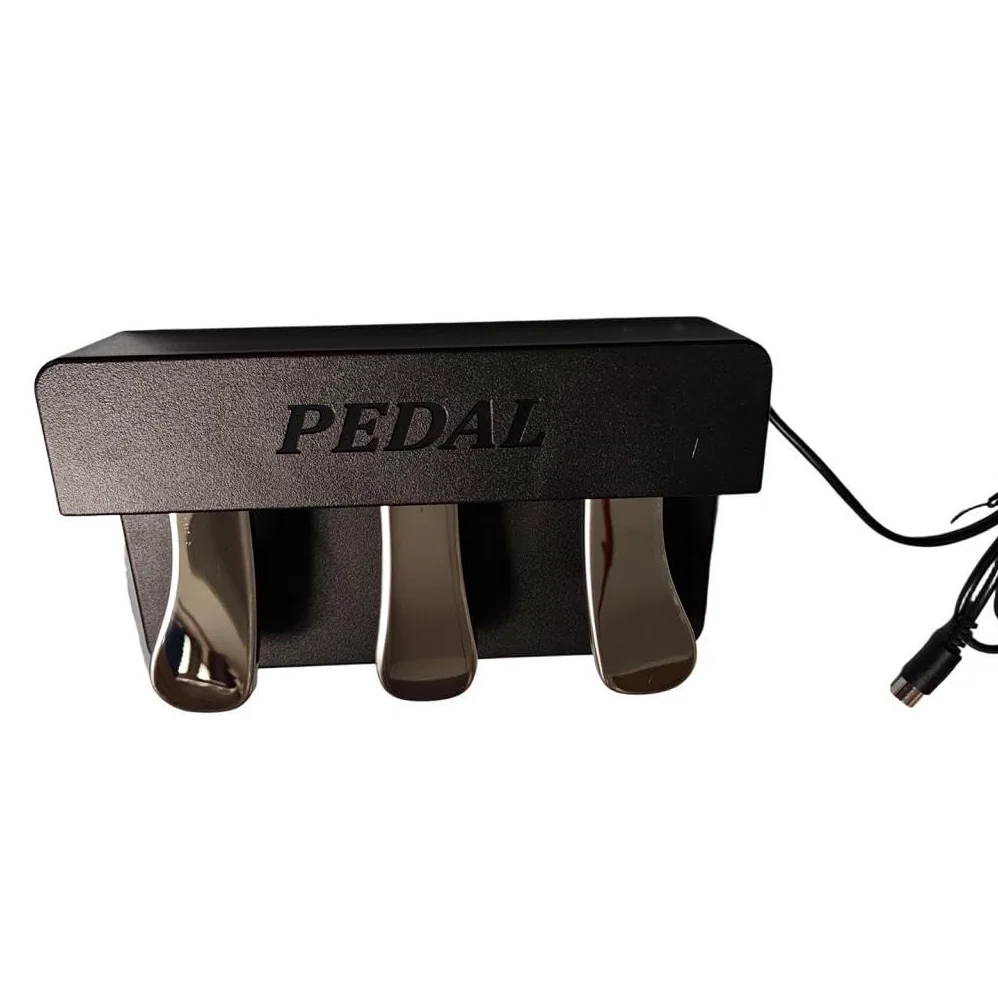 3 Unità di ricambio per pedaliera portatile professionale Accessori per strumenti musicali per pianoforti elettrici Tastiere