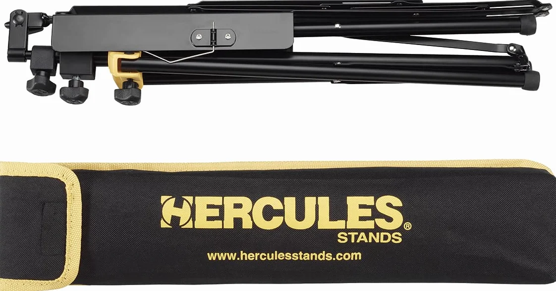 Hercules BS050B Music Stand with Folding Desk