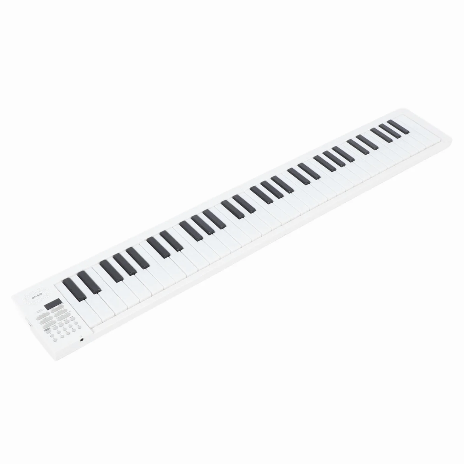 Ausla Tastiera per Pianoforte Pieghevole Portatile 61 Tastiera di Musica Elettrica Chiave con Viaggio Portatile Sustain Pedal Midi, Ideale per Tutti i Musicisti, Principianti, Studenti,
