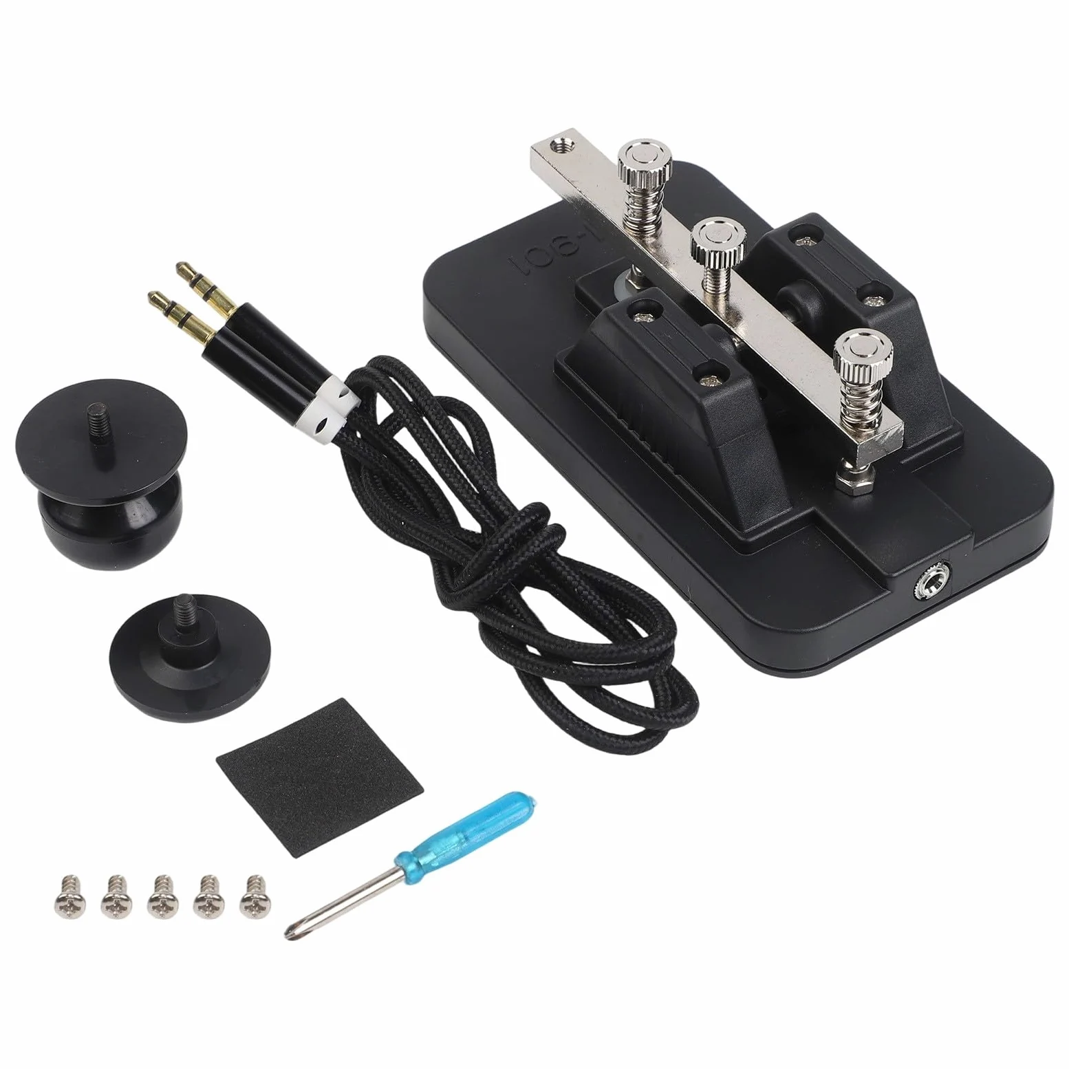 DM901 per l'oscillatore dell'istruttore di codice morse con tasto di tono e doppia uscita per l'apprendimento radio CW e la pratica di hobby