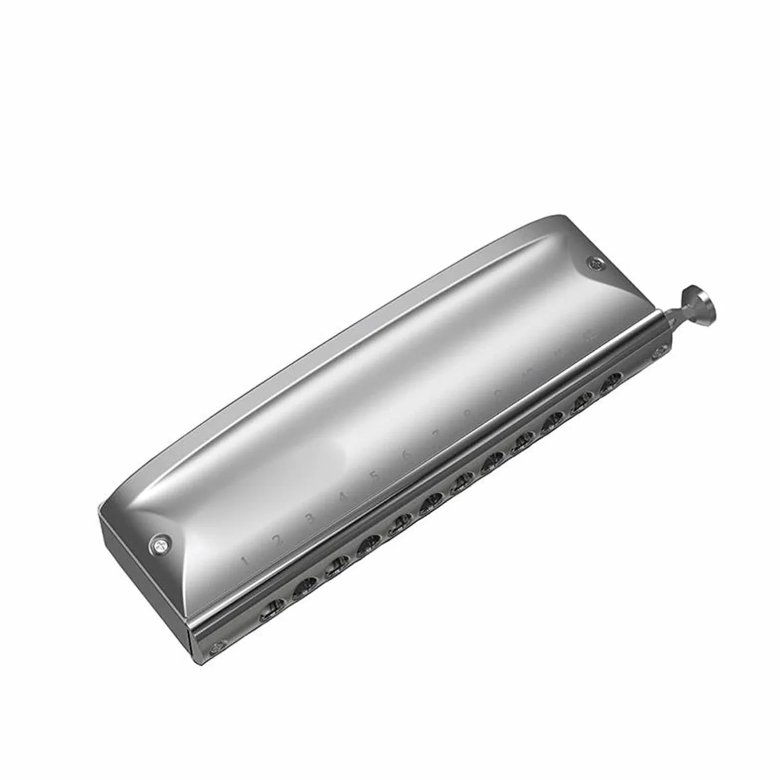 armonica a bocca Armonica Cromatica Arpa A 12 Fori Piastra Di Copertura In Acciaio Inossidabile Organetto A Bocca Strumenti Musicali Professionali