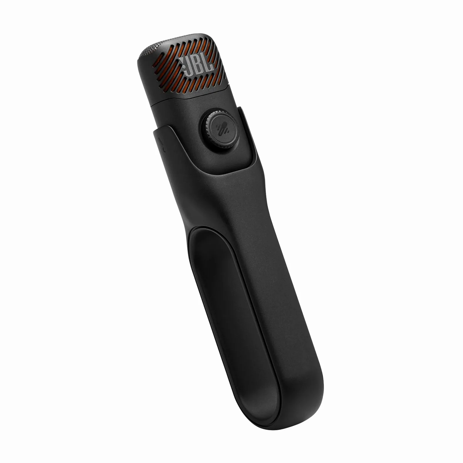 JBL Easy Sing Mic Mini, Microfono IA con Rimozione Vocale Realtime, Nero | 6 Ore di Autonomia, Impugnatura Rimovibile, Bluetooth 5.3, USB‑C, Aux, Connessione Wireless 2,4 GHz